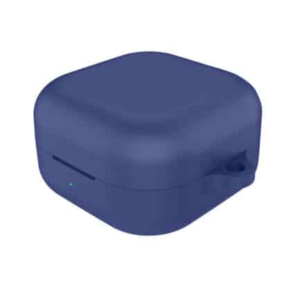 Techsuit - Θήκη σιλικόνης - για Samsung Galaxy Buds 4 / Buds 4 Pro, Λείο, Υπερλεπτό Υλικό - Μπλε Ναυτικό