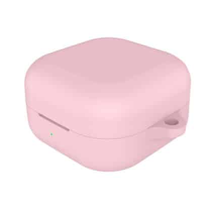 Techsuit - Θήκη σιλικόνης - για Samsung Galaxy Buds 4 / Buds 4 Pro, Λείο, Υπερλεπτό Υλικό - Ροζ