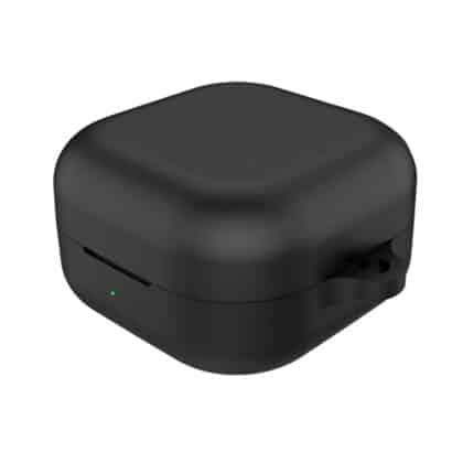 Techsuit - Θήκη σιλικόνης - για Samsung Galaxy Buds 4 / Buds 4 Pro, Λείο, Υπερλεπτό Υλικό - Μαύρο