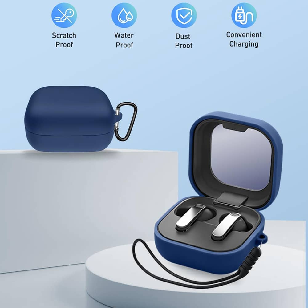Techsuit - Θήκη σιλικόνης - για Samsung Galaxy Buds 4 / Buds 4 Pro, Λείο, Υπερλεπτό Υλικό - Κόκκινο - Image 4