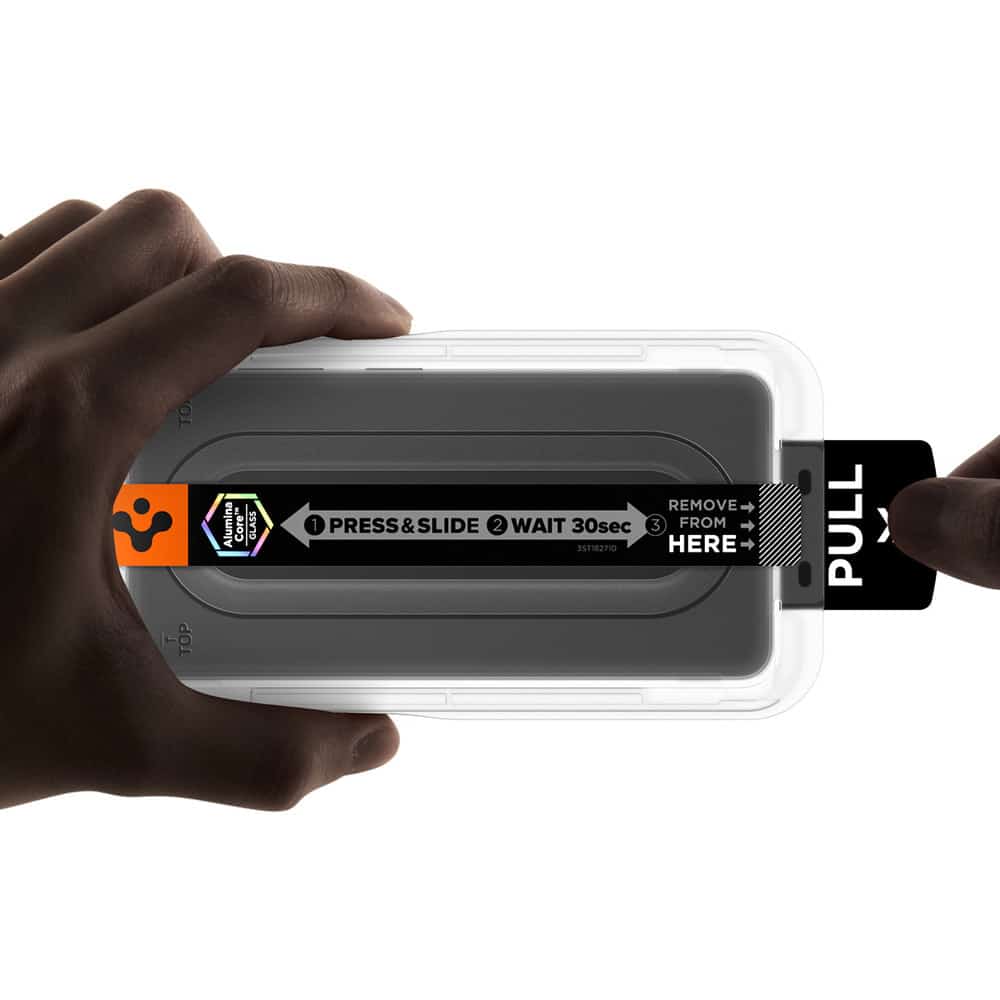 Spigen - (συσκευασία 2 τεμαχίων) Glas.tR EZ-FIT Pro (Αντιανακλαστική) (AGL11080) - Samsung Galaxy S26 Plus - Διαφανής - Image 5