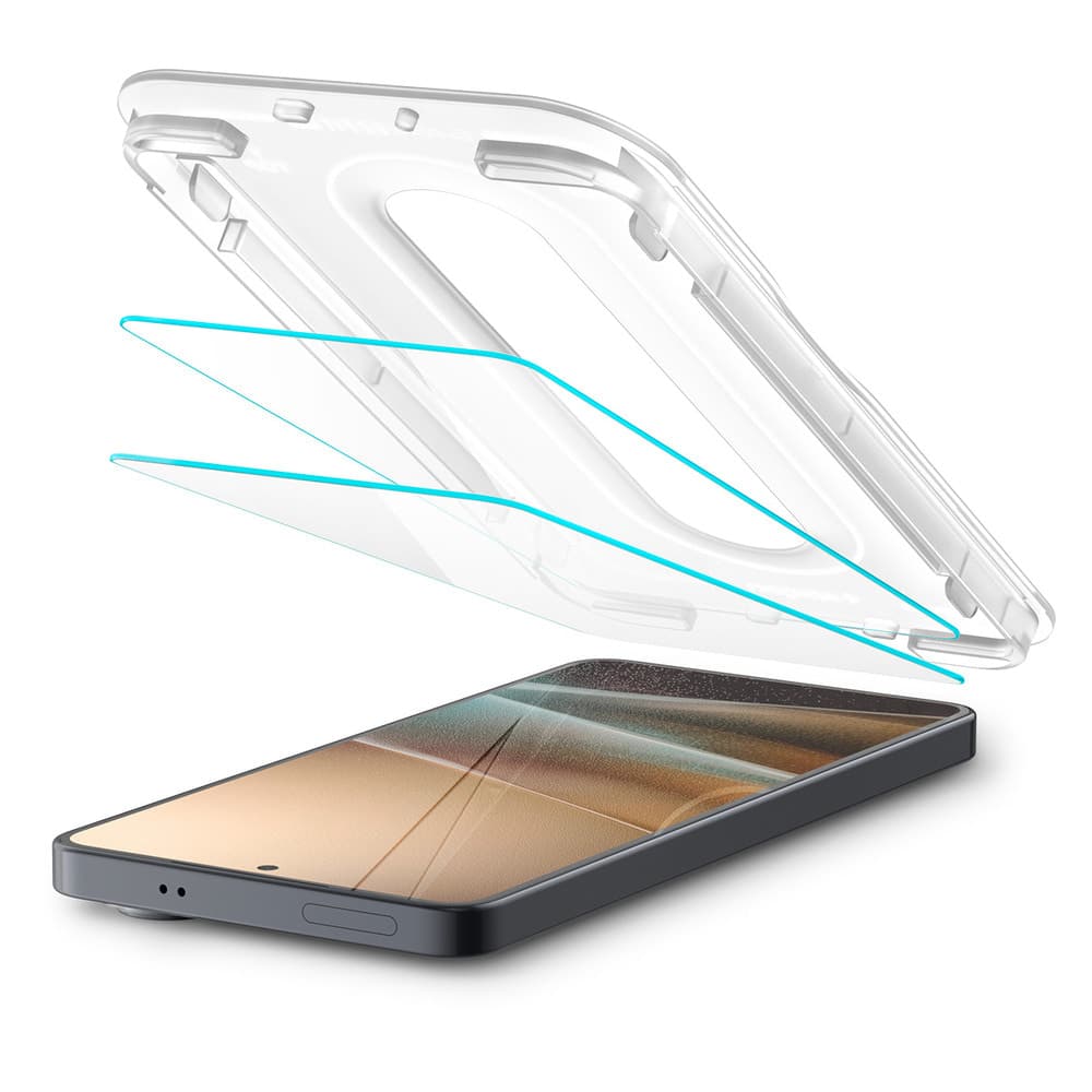 Spigen - (συσκευασία 2 τεμαχίων) Glas.tR EZ-FIT Pro (Αντιανακλαστική) (AGL11080) - Samsung Galaxy S26 Plus - Διαφανής - Image 2