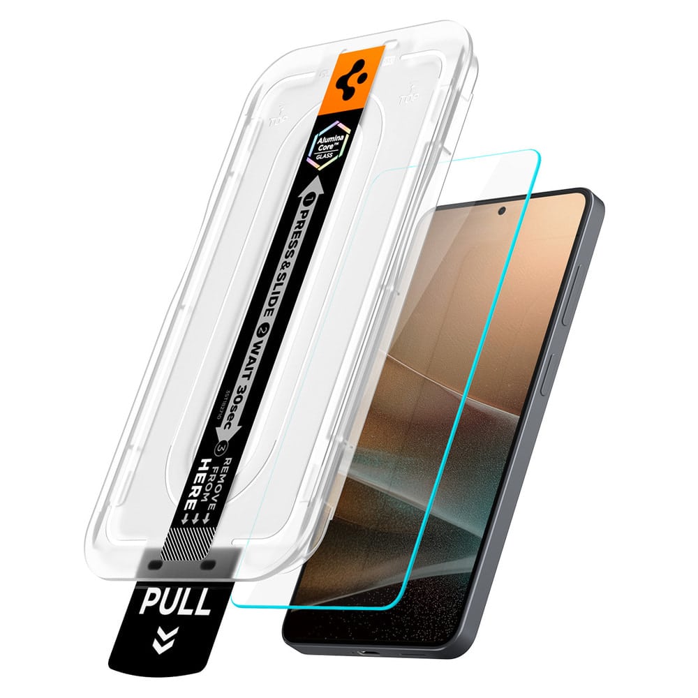 Spigen - (συσκευασία 2 τεμαχίων) Glas.tR EZ-FIT Pro (Αντιανακλαστική) (AGL11080) - Samsung Galaxy S26 Plus - Διαφανής - Image 3