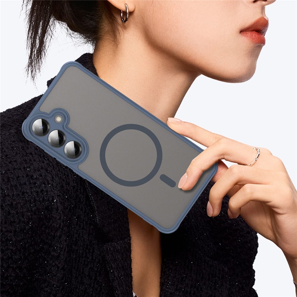 Techsuit - HaloFrost II MagSafe - Samsung Galaxy A27 5G - Μπλε σκούρο - Image 5
