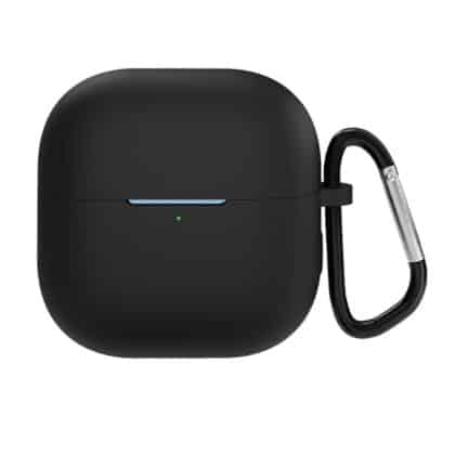 Techsuit - Θήκη σιλικόνης - για Huawei FreeClip 2, Λείο, εξαιρετικά λεπτό υλικό - Μαύρο
