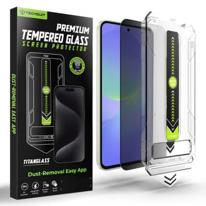 Techsuit - [Συμβατό με ξεκλείδωμα με δακτυλικό αποτύπωμα] TitanGlass CrystalHD - Samsung Galaxy A36 5G / A37 5G - Απόρρητο