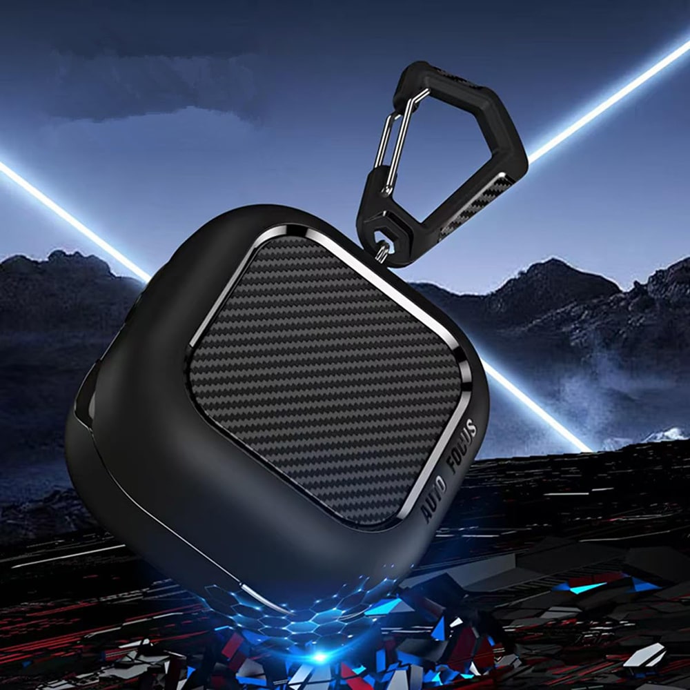 Techsuit - CarbonFiber - για Samsung Galaxy Buds 4 / Buds 4 Pro - Μαύρο - Image 3
