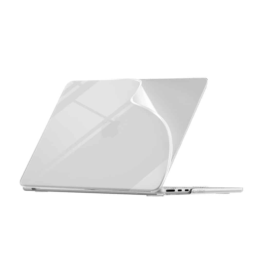 TECH-PROTECT SOFTSHELL MACBOOK AIR 13 M2-M5 2023-2026 ΚΡΥΣΤΑΛΛΙΝΗ ΔΙΑΦΑΝΗΣ ΟΘΟΝΗ - Image 2