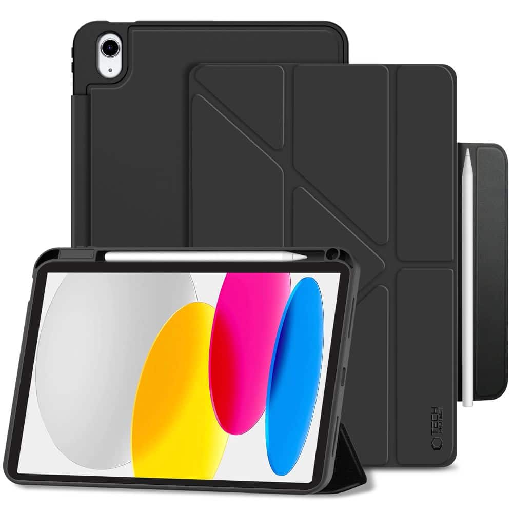 TECH-PROTECT SC PEN ORIGAMI - θήκη για Apple iPad (2022) / (2025) - Μαύρο - Image 2