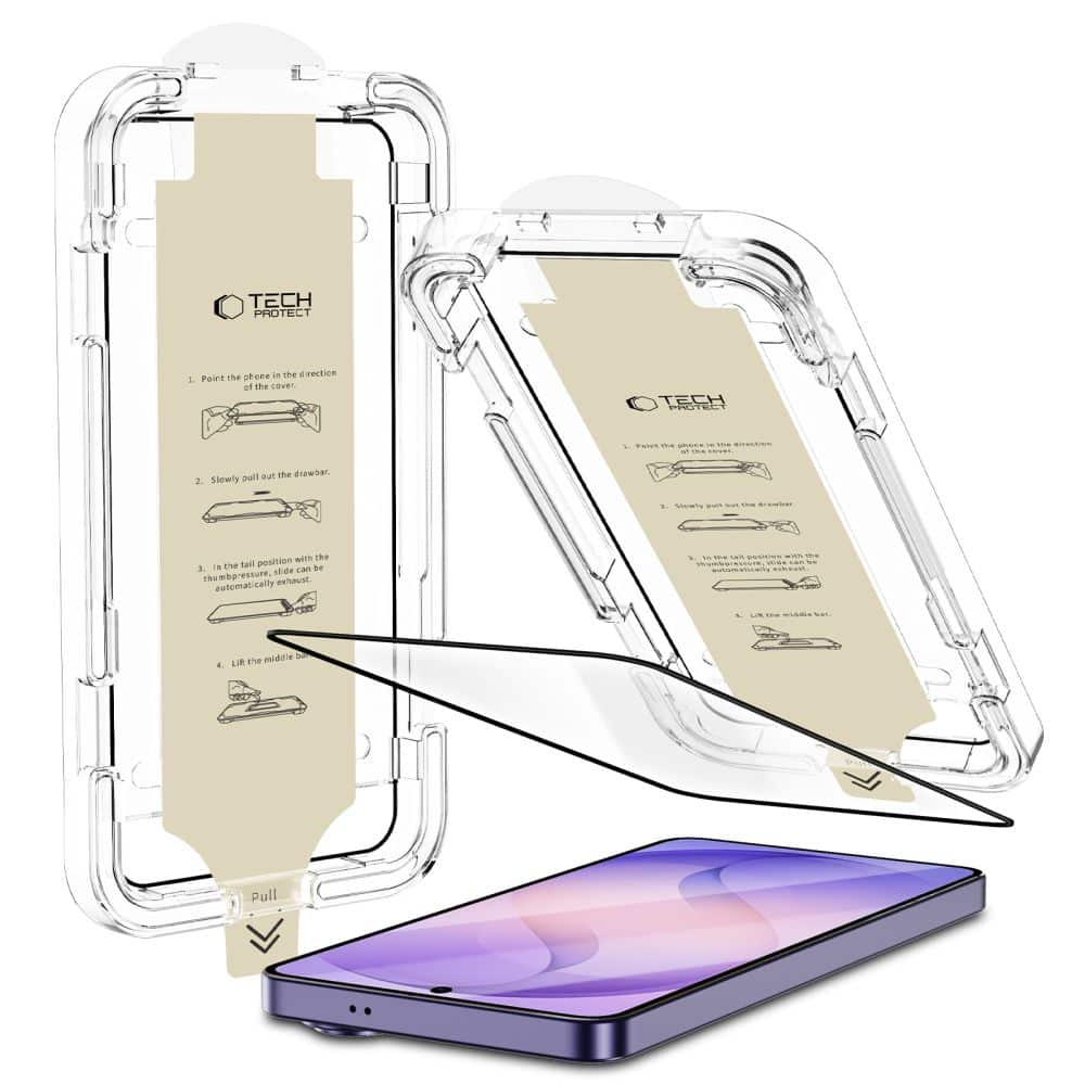 ΑΝΤΙΑΝΑΚΛΑΣΤΙΚΟ ΓΥΑΛΙ TECH-PROTECT ΓΡΗΓΟΡΗ ΣΕΤ AR+ GALAXY S26 ULTRA ΜΑΥΡΟ - Image 2