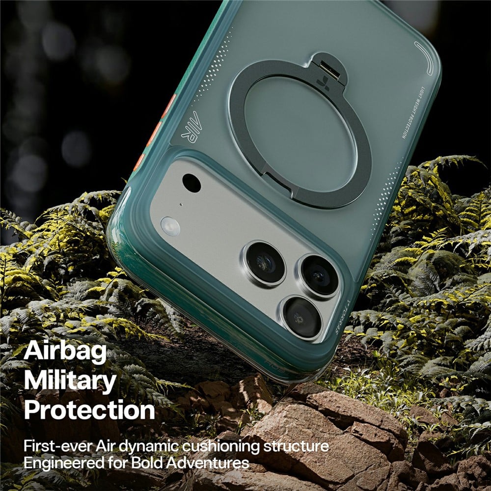 Torras Ostand Spin Air Series - θήκη για Apple iPhone 17 Pro - Πολύχρωμο - Image 6