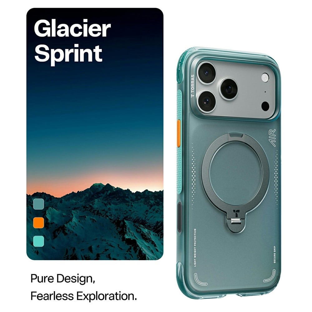 Torras Ostand Spin Air Series - θήκη για Apple iPhone 17 Pro - Πολύχρωμο - Image 2