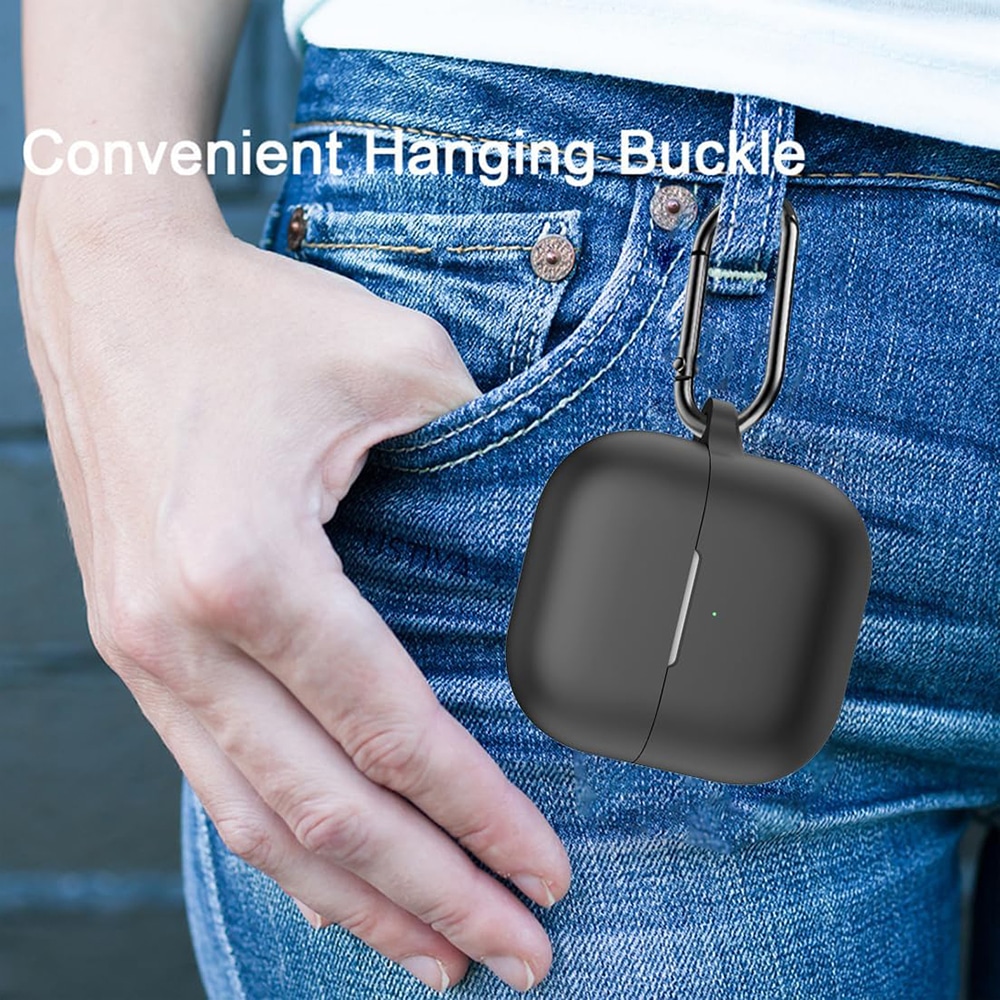 Techsuit - Θήκη σιλικόνης - για Huawei FreeClip 2, Λείο, εξαιρετικά λεπτό υλικό - Μαύρο - Image 7