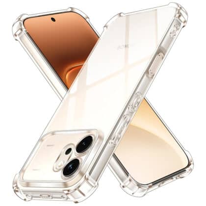 Techsuit Shockproof Clear Silicone - θήκη για Honor 600 - Διάφανο