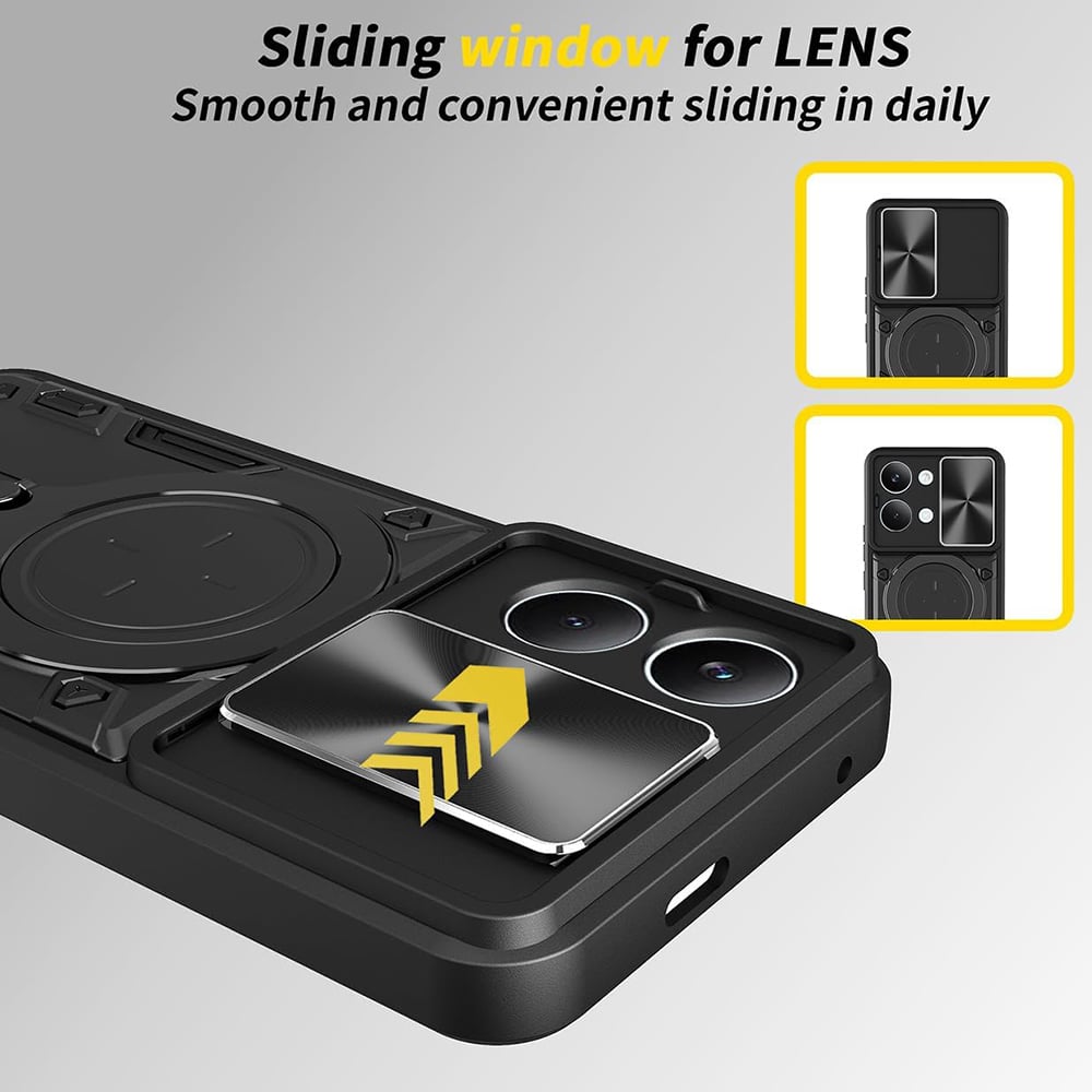 Techsuit CamGuard Pro - θήκη για Xiaomi Poco X8 Pro Max - Μπλε - Image 5