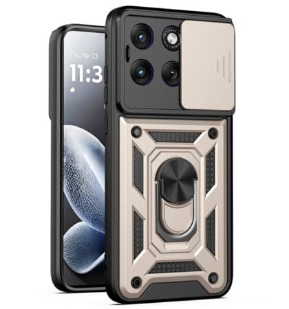Techsuit CamShield Series - θήκη για Motorola Edge 70 Fusion - Χρυσό
