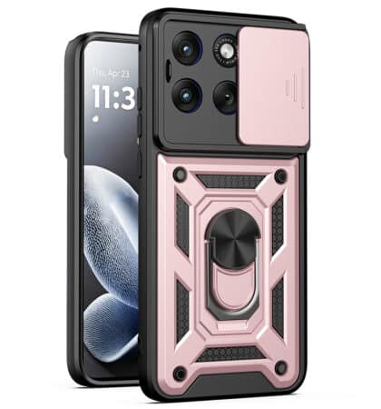 Techsuit CamShield Series - θήκη για Motorola Edge 70 Fusion - Ροζ