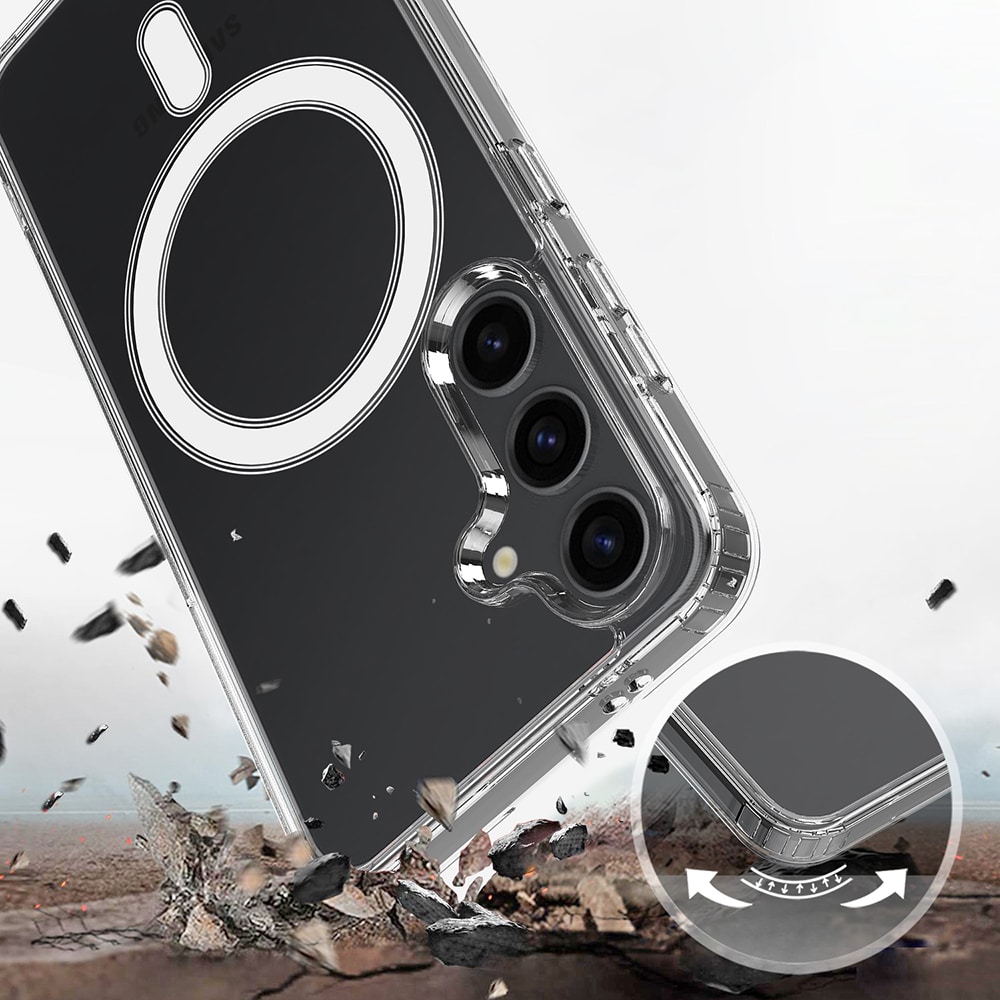 Techsuit MagSafe Pro - θήκη για Samsung Galaxy A57 - Διάφανο - Image 3