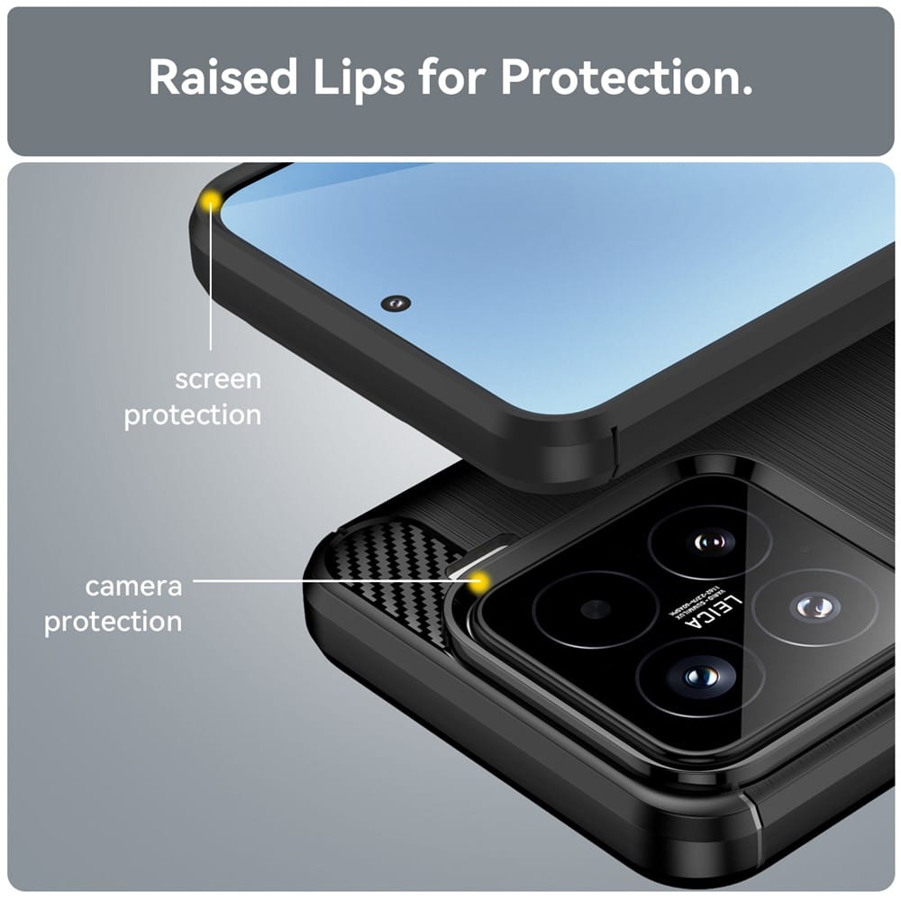Techsuit Carbon Silicone - θήκη για Oppo A6 Pro 4G - Μπλε - Image 5