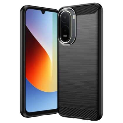 Techsuit Carbon Silicone - θήκη για Xiaomi Redmi A7 Pro 4G - Μαύρο
