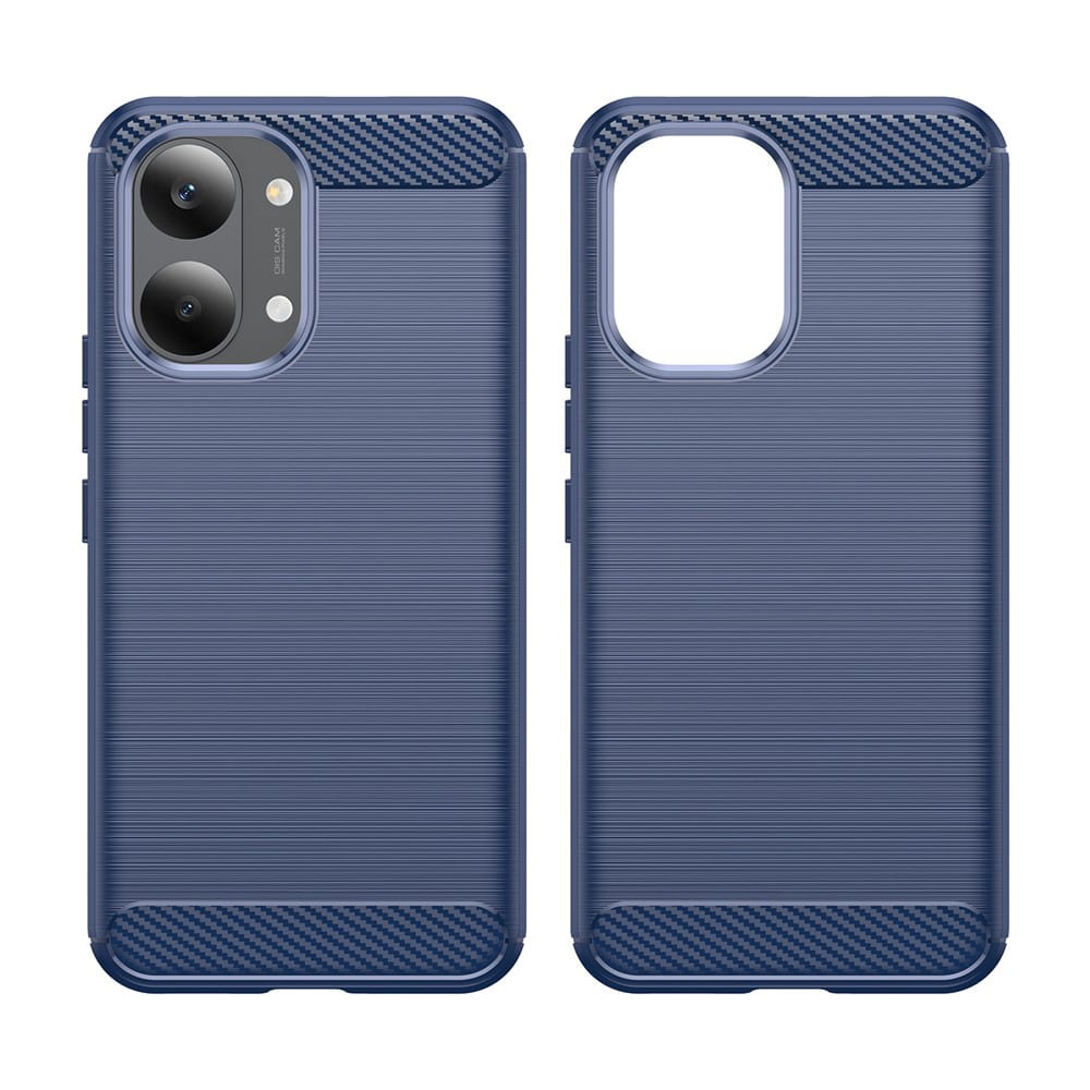 Techsuit Carbon Silicone - θήκη για Xiaomi Poco X8 Pro Max - Μπλε - Image 2