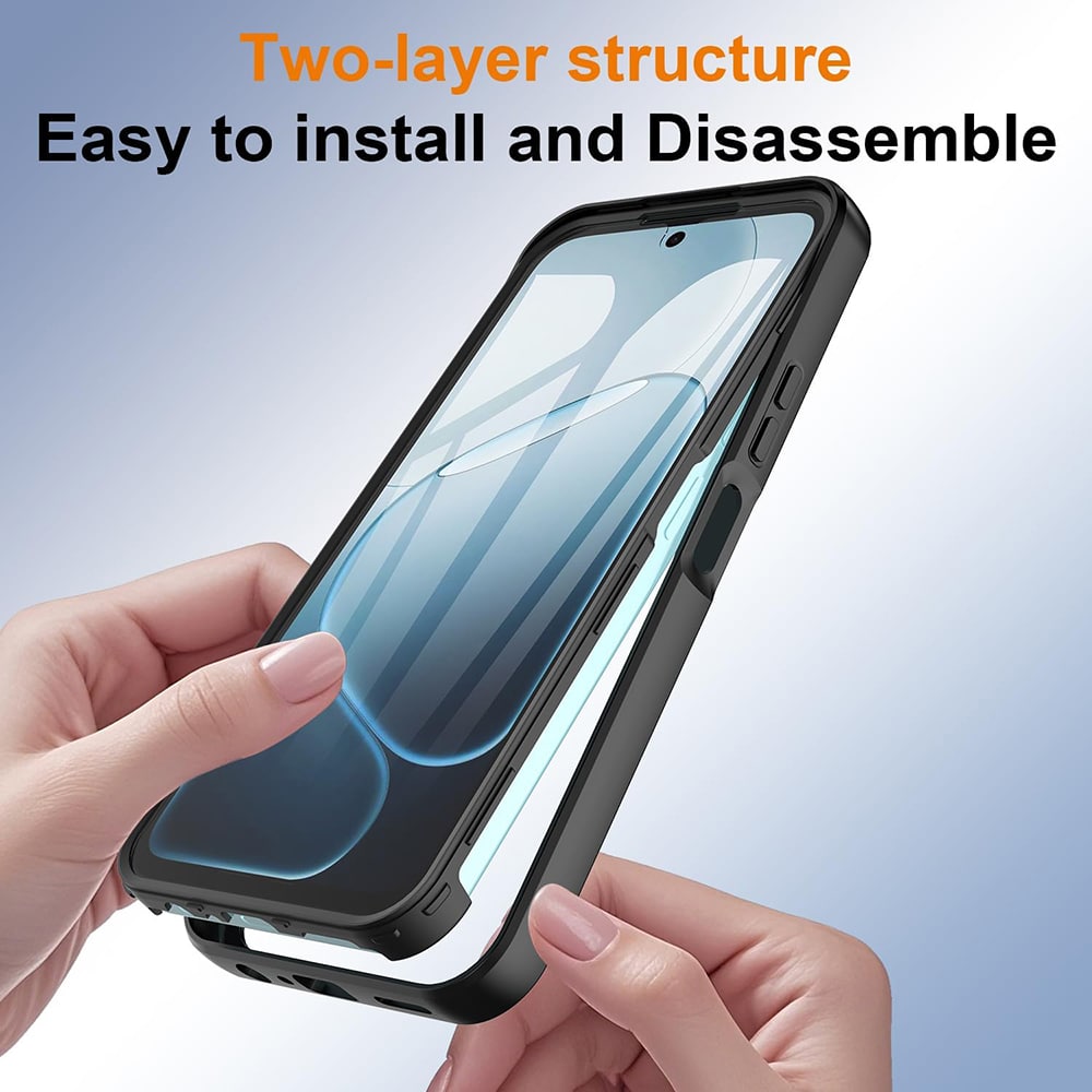 Techsuit ColorVerse 360 Series - θήκη για Oppo A6x / 4G 5G A6k - Διάφανο - Image 5