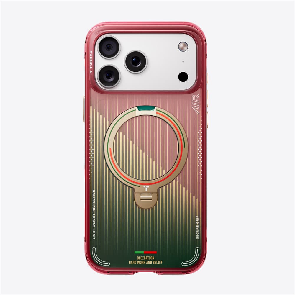Torras Ostand Q3 Air Series - θήκη για Apple iPhone 17 Pro Max - Πολύχρωμο - Image 5
