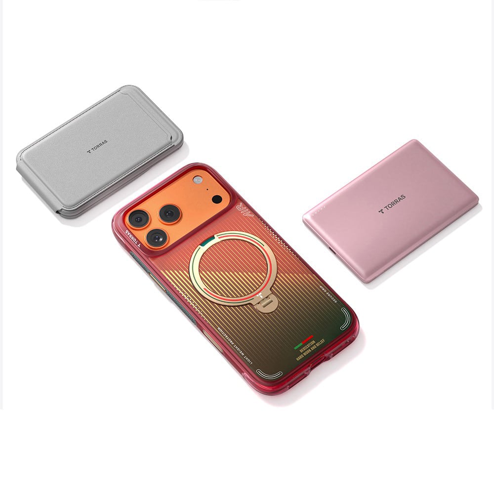 Torras Ostand Q3 Air Series - θήκη για Apple iPhone 17 Pro Max - Πολύχρωμο - Image 7
