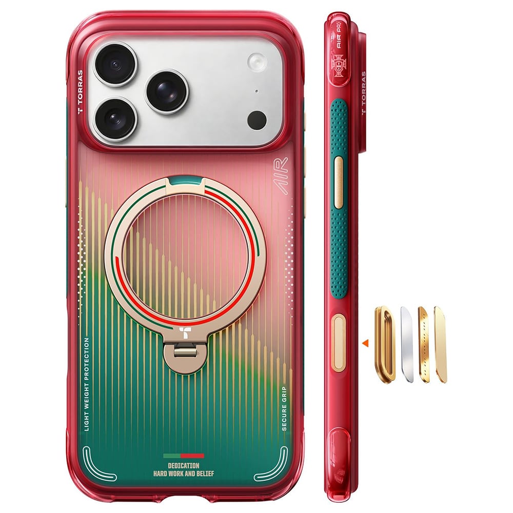Torras Ostand Q3 Air Series - θήκη για Apple iPhone 17 Pro Max - Πολύχρωμο - Image 2
