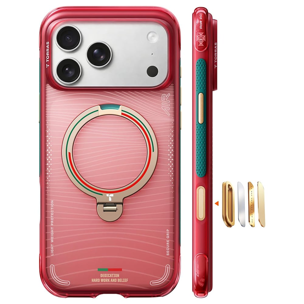 Torras Ostand Q3 Air Series - θήκη για Apple iPhone 17 Pro Max - Πολύχρωμο - Image 2