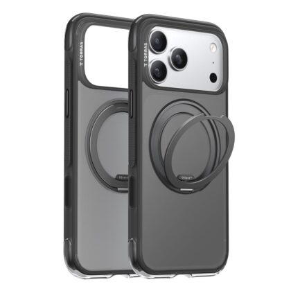 Torras Ostand O3 Air Series - θήκη για Apple iPhone 17 Pro Max - Μαύρο