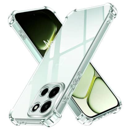 Techsuit Shockproof Clear Silicone - θήκη για Oneplus Nord 6 - Διάφανο