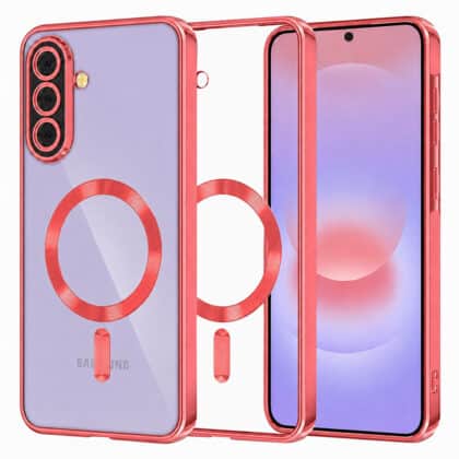 Techsuit Luxury Crystal - θήκη για Samsung Galaxy A37 - Κόκκινο