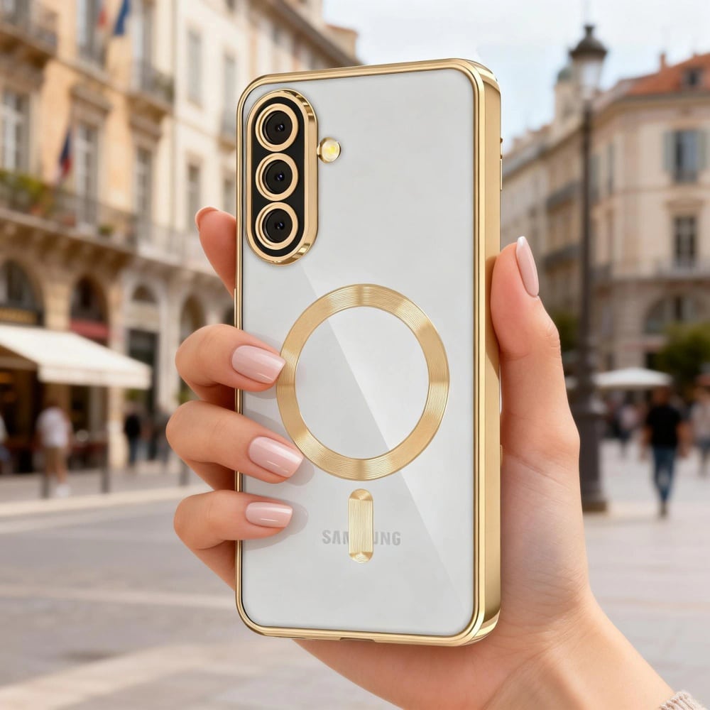 Techsuit Luxury Crystal - θήκη για Samsung Galaxy A57 - Διάφανο - Image 4