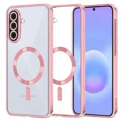 Techsuit Luxury Crystal - θήκη για Samsung Galaxy A57 - Ροζ