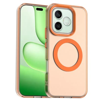 Techsuit - Θήκη CandyCase MagSafe - Honor 600 Lite - Πορτοκαλί