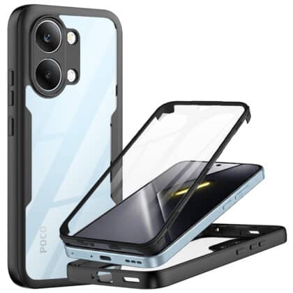 Techsuit ColorVerse 360 Series - θήκη για Xiaomi Poco X8 Pro Max - Μαύρο