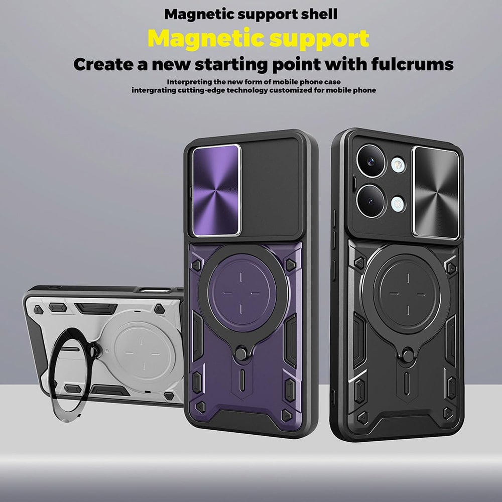 Techsuit CamGuard Pro - θήκη για Xiaomi Redmi A7 Pro 4G - Κόκκινο - Image 6