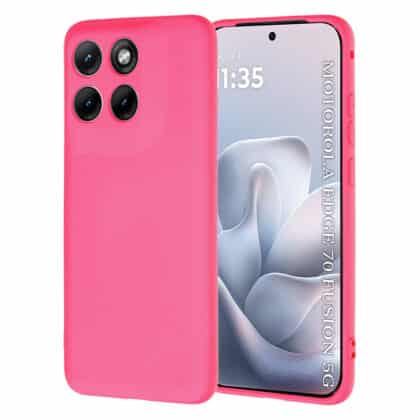 Techsuit SoftFlex - θήκη για Motorola Edge 70 Fusion - Ροζ
