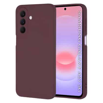 Techsuit - SoftFlex - Samsung Galaxy A27 5G - Κόκκινο δαμασκηνί