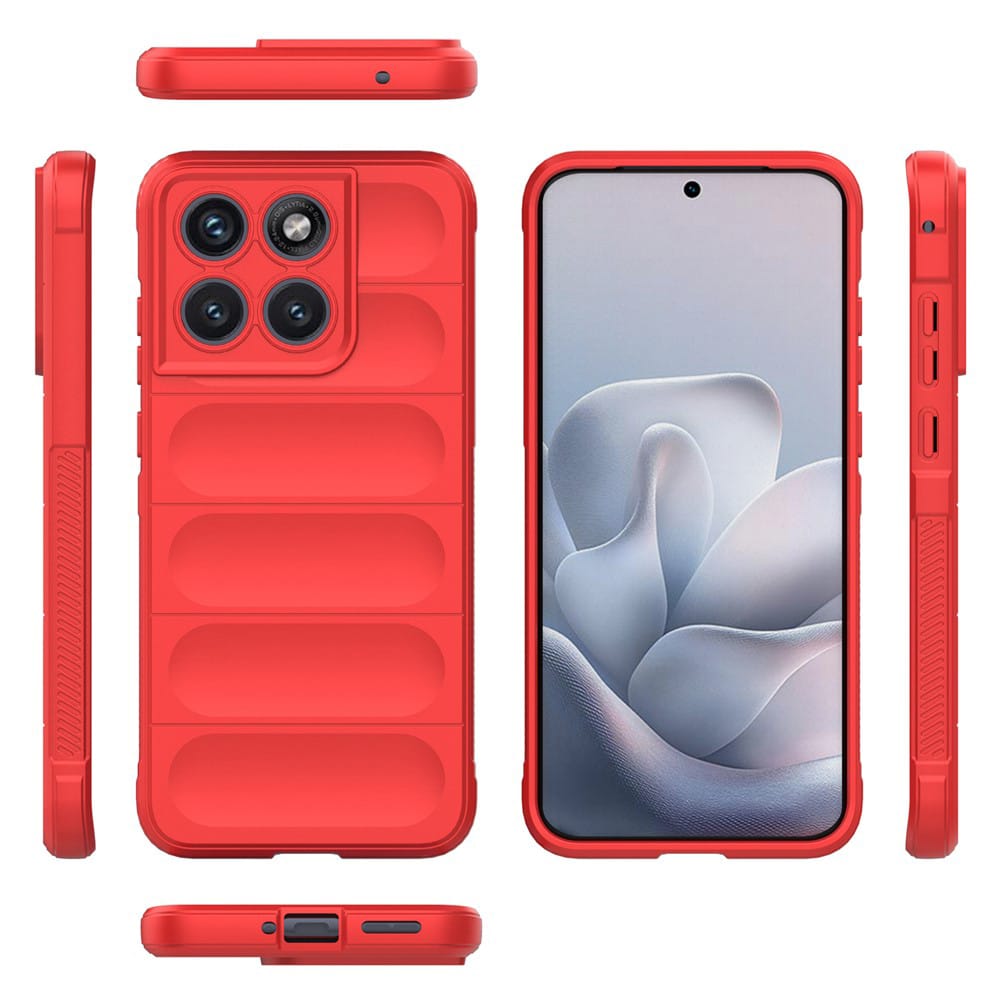 Techsuit Magic Shield - θήκη για Motorola Edge 70 Fusion - Κόκκινο - Image 3