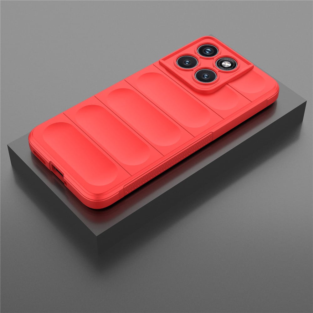 Techsuit Magic Shield - θήκη για Motorola Edge 70 Fusion - Κόκκινο - Image 6