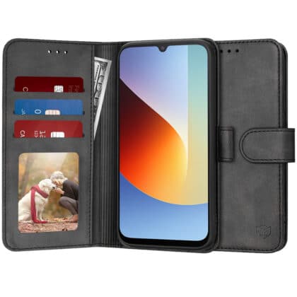 Techsuit Diary Book - θήκη για Xiaomi Redmi A7 Pro 4G - Μαύρο