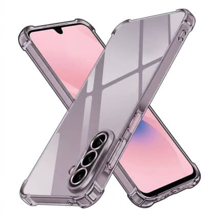 Techsuit - Αντικραδασμική διάφανη σιλικόνη - Samsung Galaxy A27 5G - Μαύρο