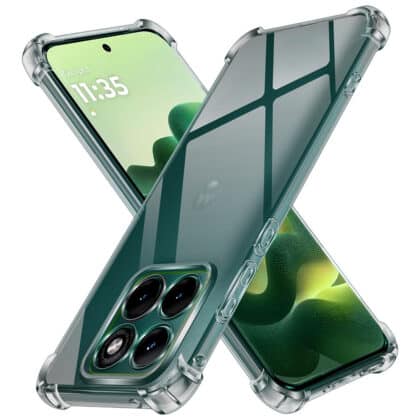 Techsuit Shockproof Clear Silicone - θήκη για Motorola Edge 70 Fusion - Διάφανο