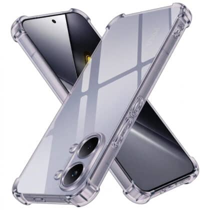 Techsuit Shockproof Clear Silicone - θήκη για Xiaomi Poco X8 Pro Max - Διάφανο