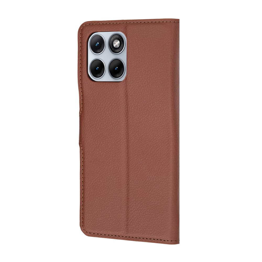 Techsuit Leather Folio - θήκη για Motorola Edge 70 Fusion - Καφέ - Image 5