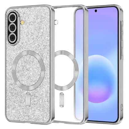 Techsuit Luxury Glitter - θήκη για Samsung Galaxy A57 - Διάφανο