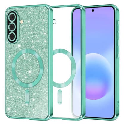 Techsuit Luxury Glitter - θήκη για Samsung Galaxy A57 - Πράσινο