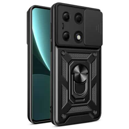 Techsuit CamShield Series - θήκη για Xiaomi Redmi Note 13 Pro 4G / Poco M6 - Μαύρο